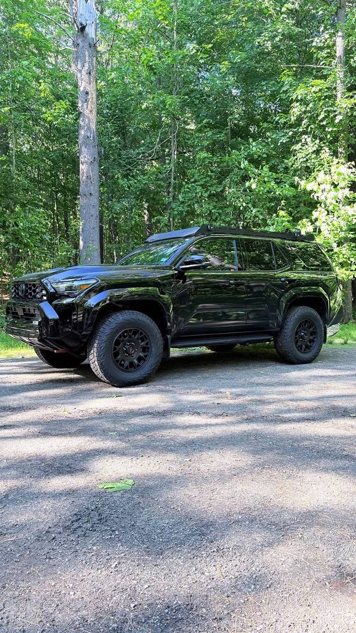 2025 4runner 6th gen Anyone running TRD Pro wheels with 275/70/18 Falken Wildpeak AT4Ws? IMG_6712