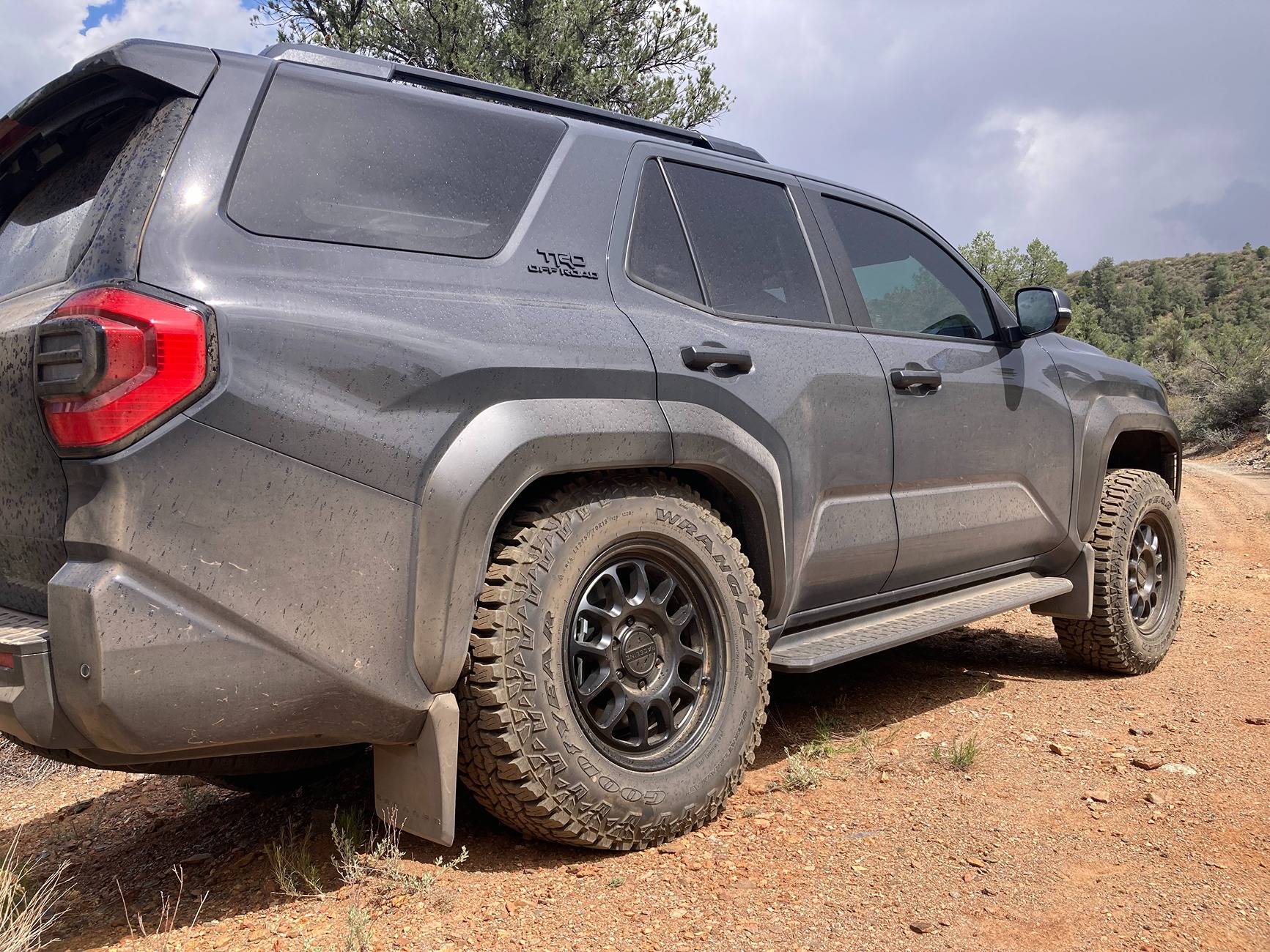 2025 4runner 6th gen 2025 4Runner TRD Off Road: Westcott Lift, KMC Riot +18 offset, Toyo Open Country R/T 295/70/18 ORP bagged