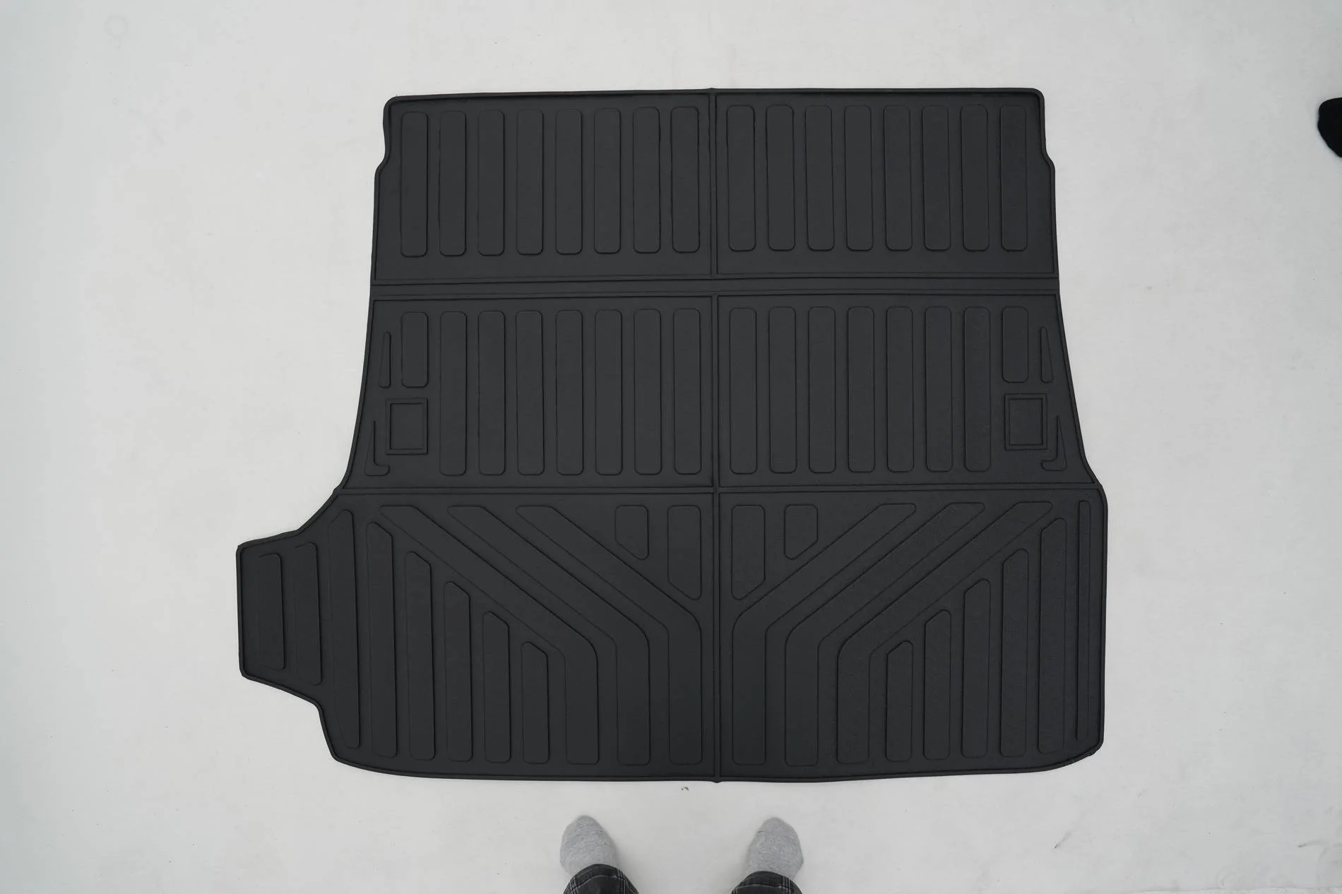 2025 4runner 6th gen 🎉Zekzoop Trunk Mat & Backrest Mat Available NOW!! (with 20%off) 25款丰田超霸5座 - 后备箱垫普通皮纹 - -白底