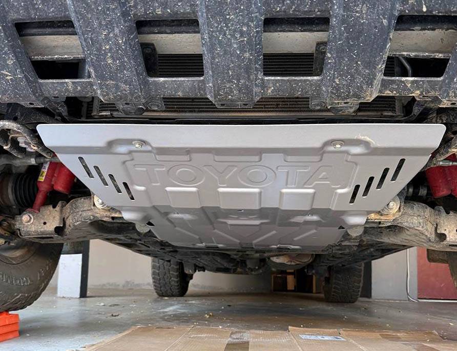 2025 Toyota 4runner Land Cruiser skid plate fits Hybrid 2025+ 4Runner 6th gen (installed on TRD Off-Road). Here's part number # Land Cruiser skid plate fits a 2025+ 4Runner 6th gen (installed on TRD Off-Road). Here's part