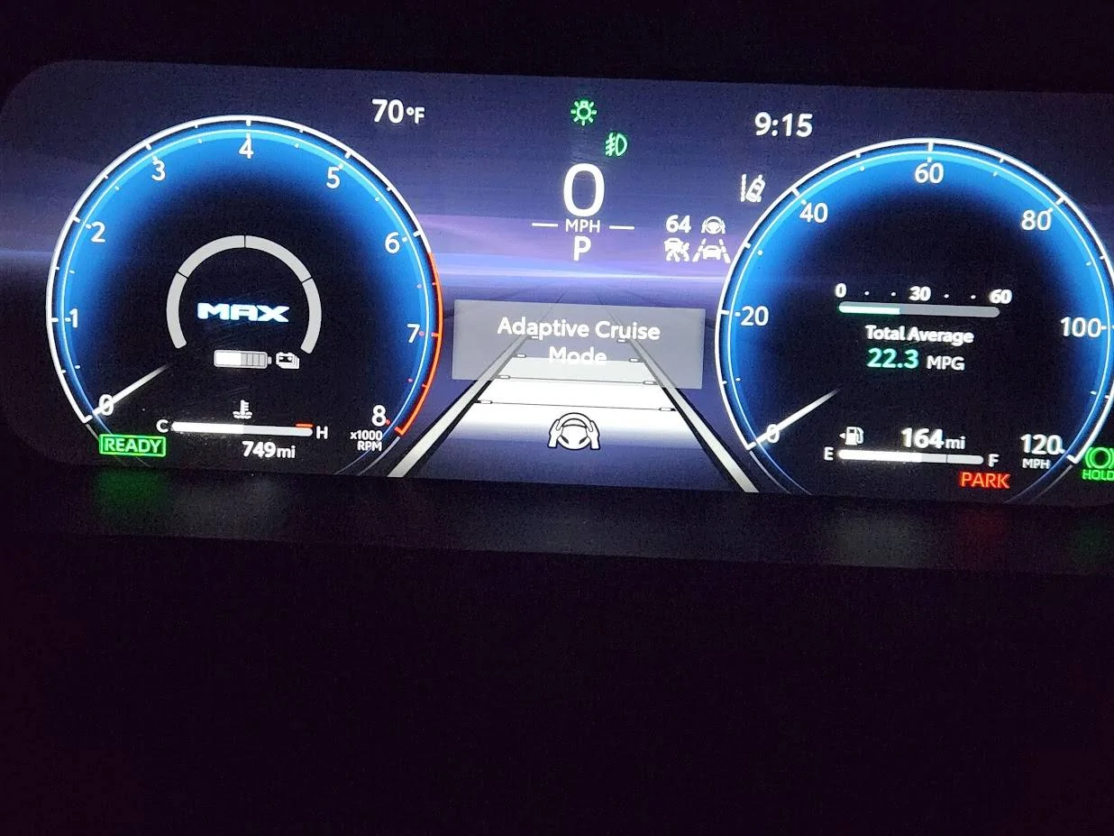 2025 4runner 6th gen Hybrid Real World MPG (iForce Max) - post your model, specs, general driving conditions, results: 20250608_211522