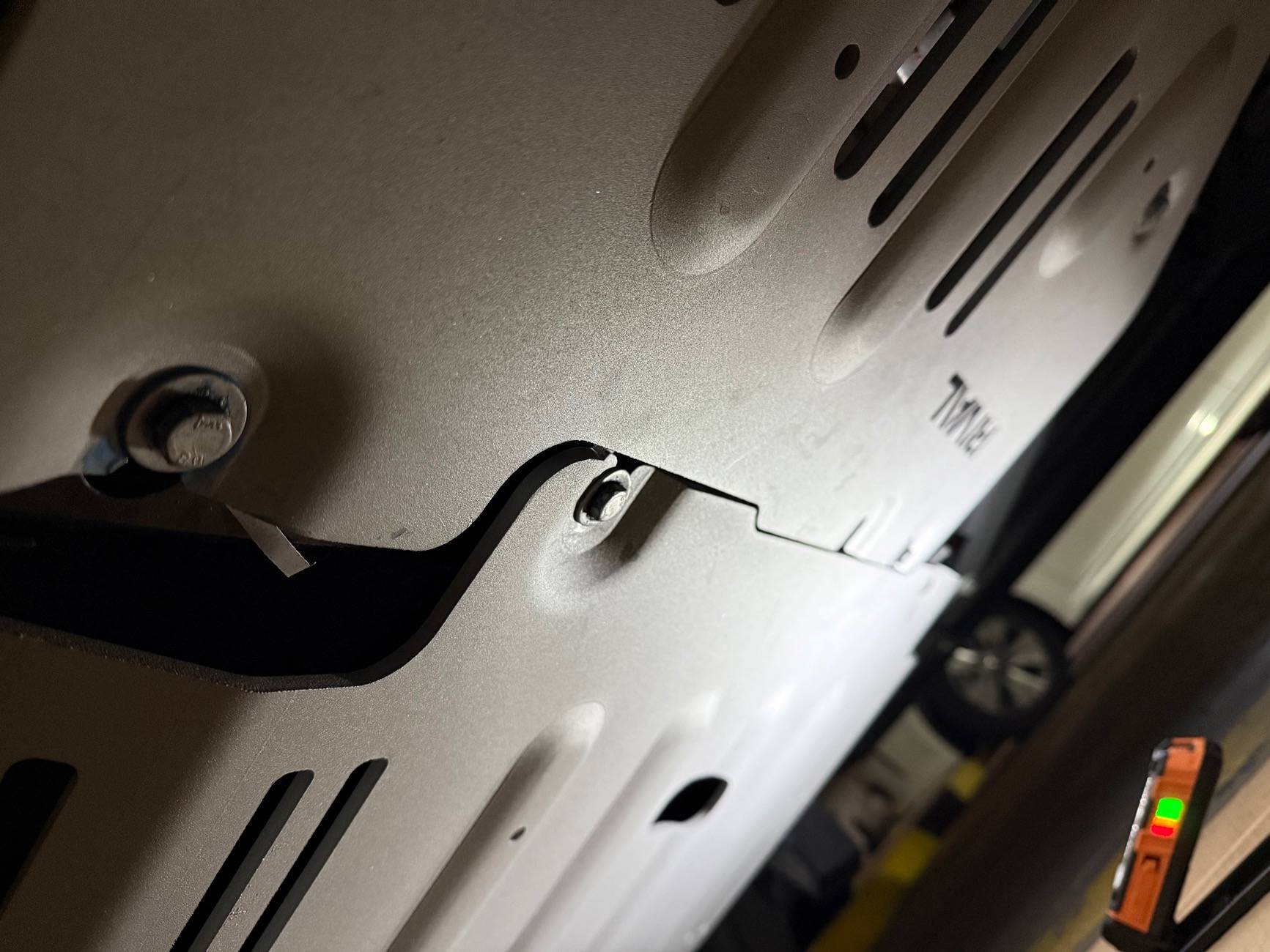 2025 4runner 6th gen Rival 4x4 skid plates (transmission & transfer case) installed IMG_9589