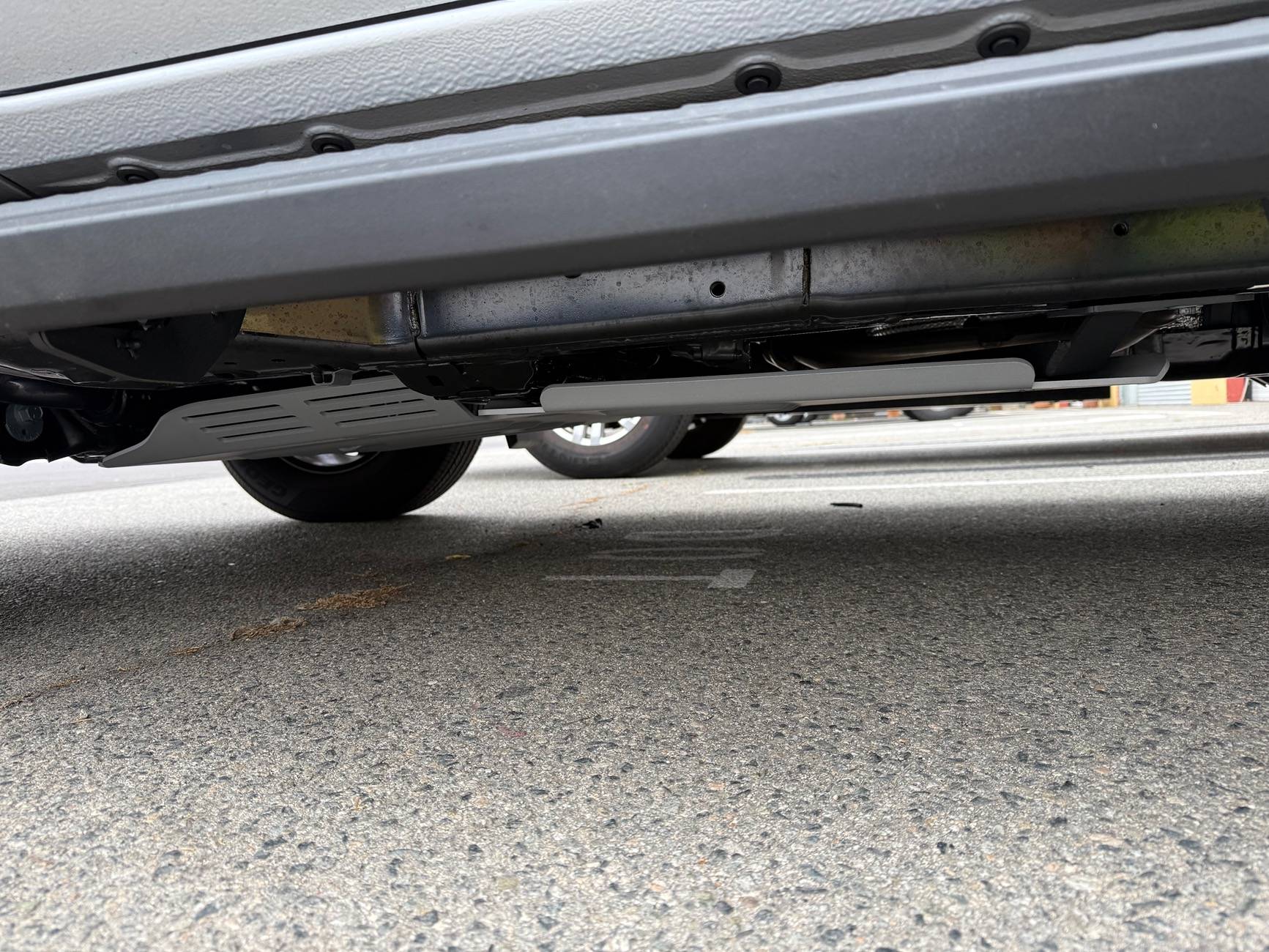 2025 4runner 6th gen Rival 4x4 skid plates (transmission & transfer case) installed IMG_9597