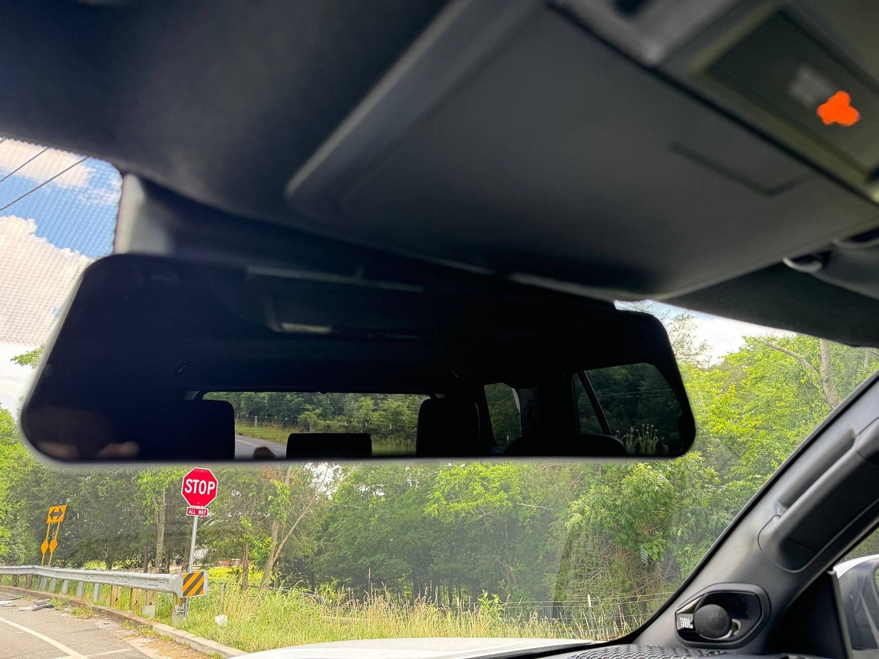 2025 4runner 6th gen Wolfbox G900 TriPro Rear View Camera Review IMG_1036