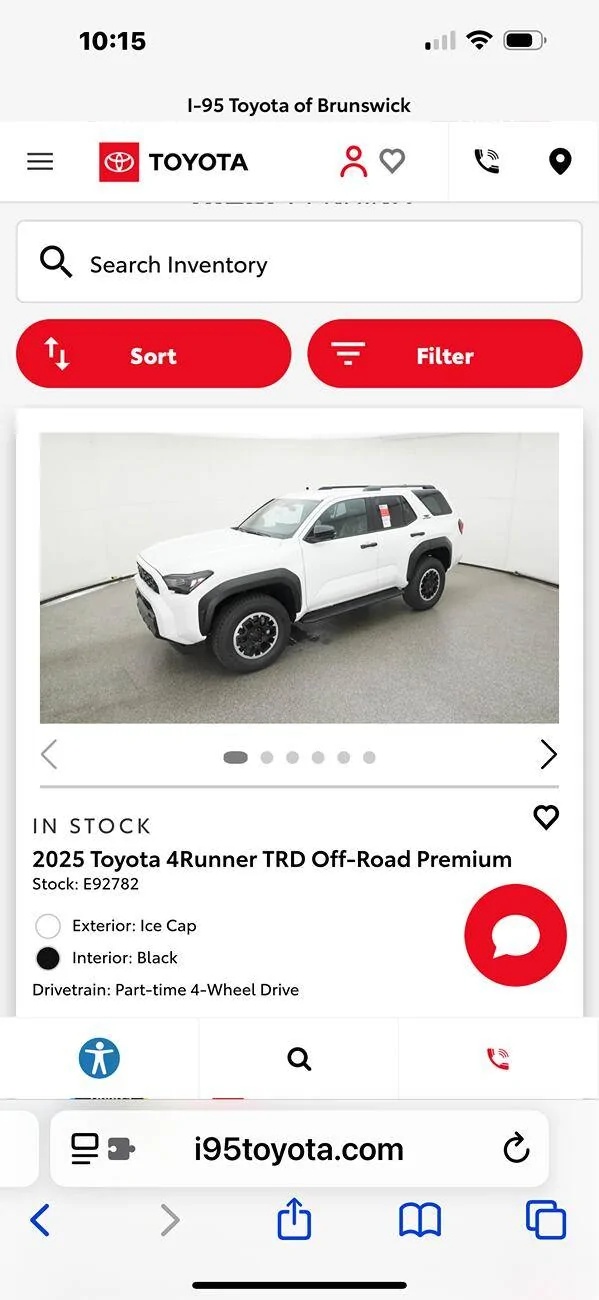 2025 4runner 6th gen FL - Out of state purchase white Off Road Premium IMG_6633