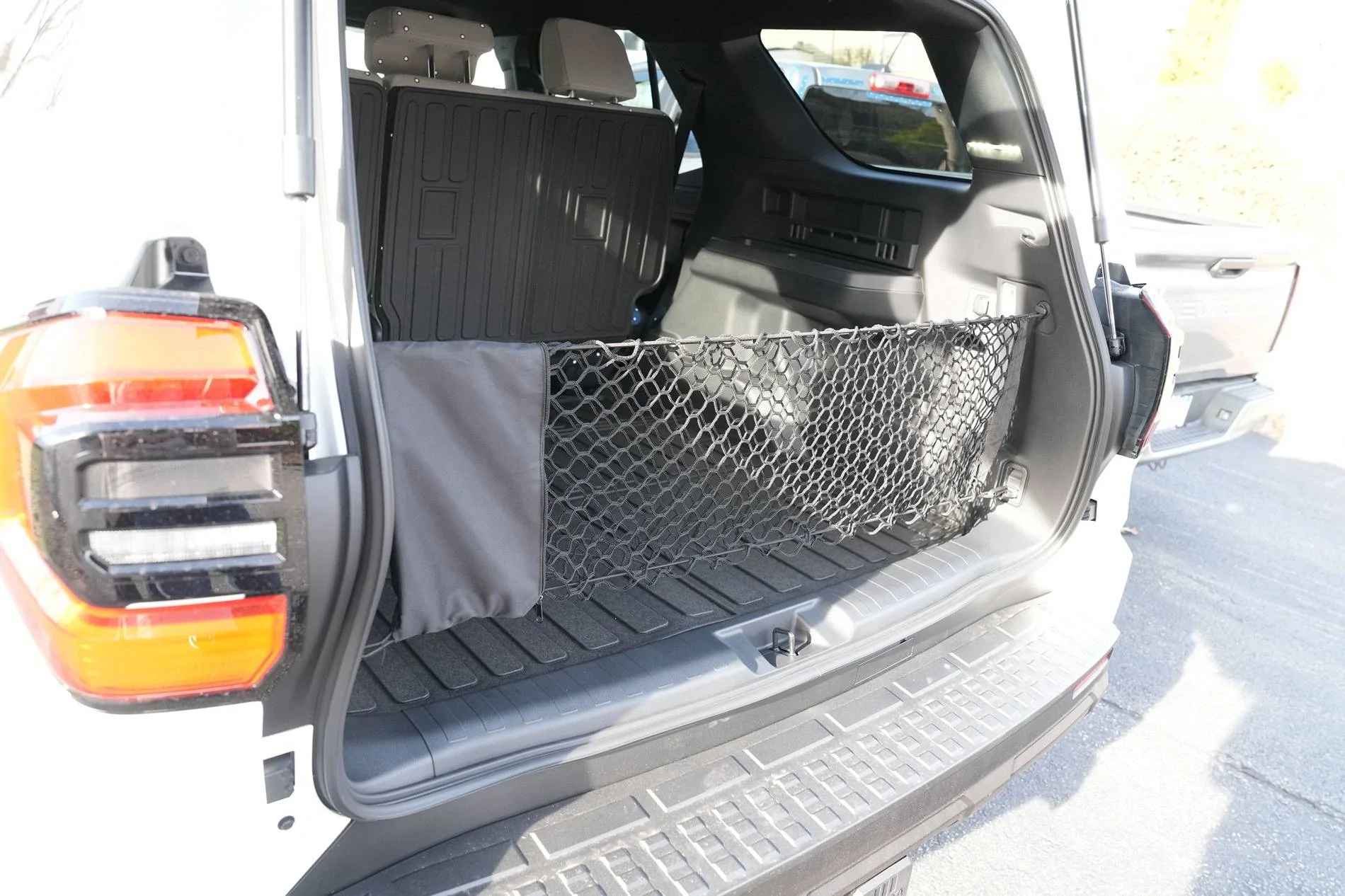 2025 4runner 6th gen 🎉Zekzoop Cargo Net is Coming with 20%OFF!! 25款丰田超霸后备箱双层储物网兜-带收纳包款（90x30cm）装车