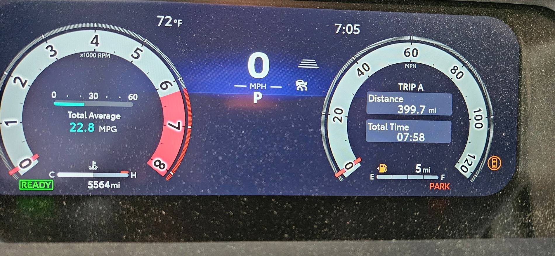 2025 4runner 6th gen Hybrid Real World MPG (iForce Max) - post your model, specs, general driving conditions, results: 20250611_070522
