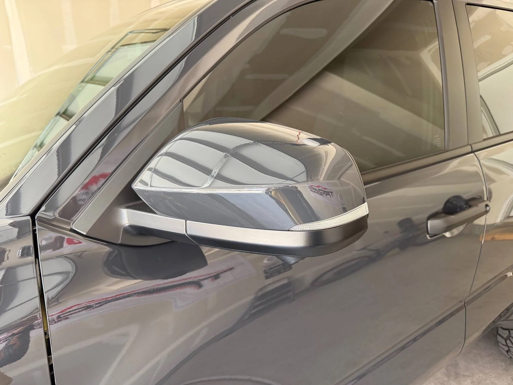 2025 4runner 6th gen Replaced My Off-Road Premium's Matte Black Side Mirror Covers to Paint Matched Color Mirror Cap IMG_0244