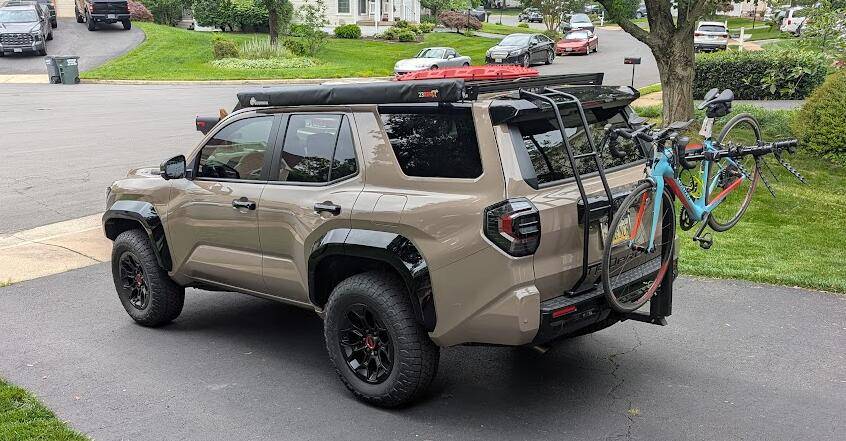 2025 Toyota 4runner Bike Rack installed on 6th gen - post your setups xzEwZwY