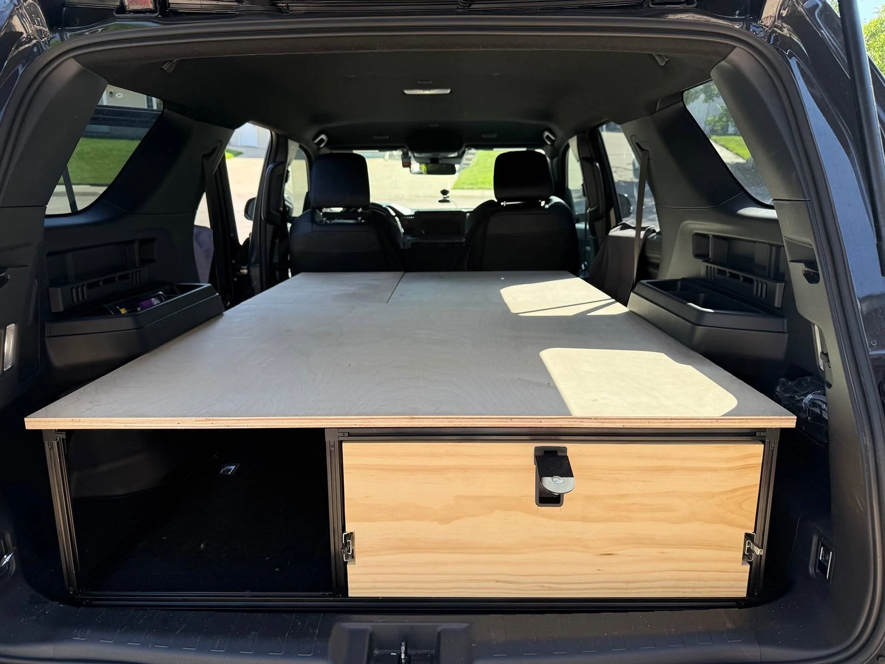 2025 4runner 6th gen DIY Cargo Drawer System and Leveling Platform for Cargo Area IMG_2585