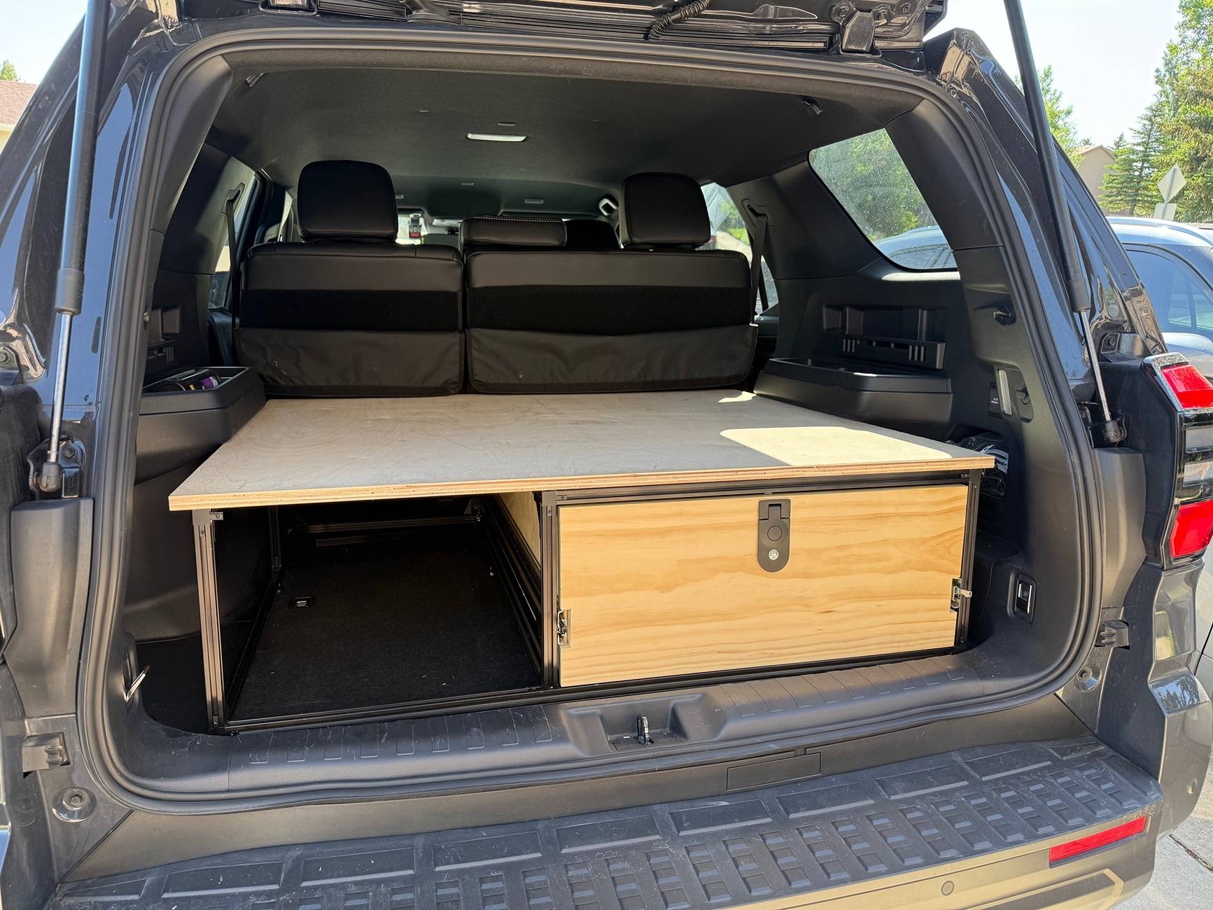 2025 4runner 6th gen DIY Cargo Drawer System and Leveling Platform for Cargo Area IMG_2583