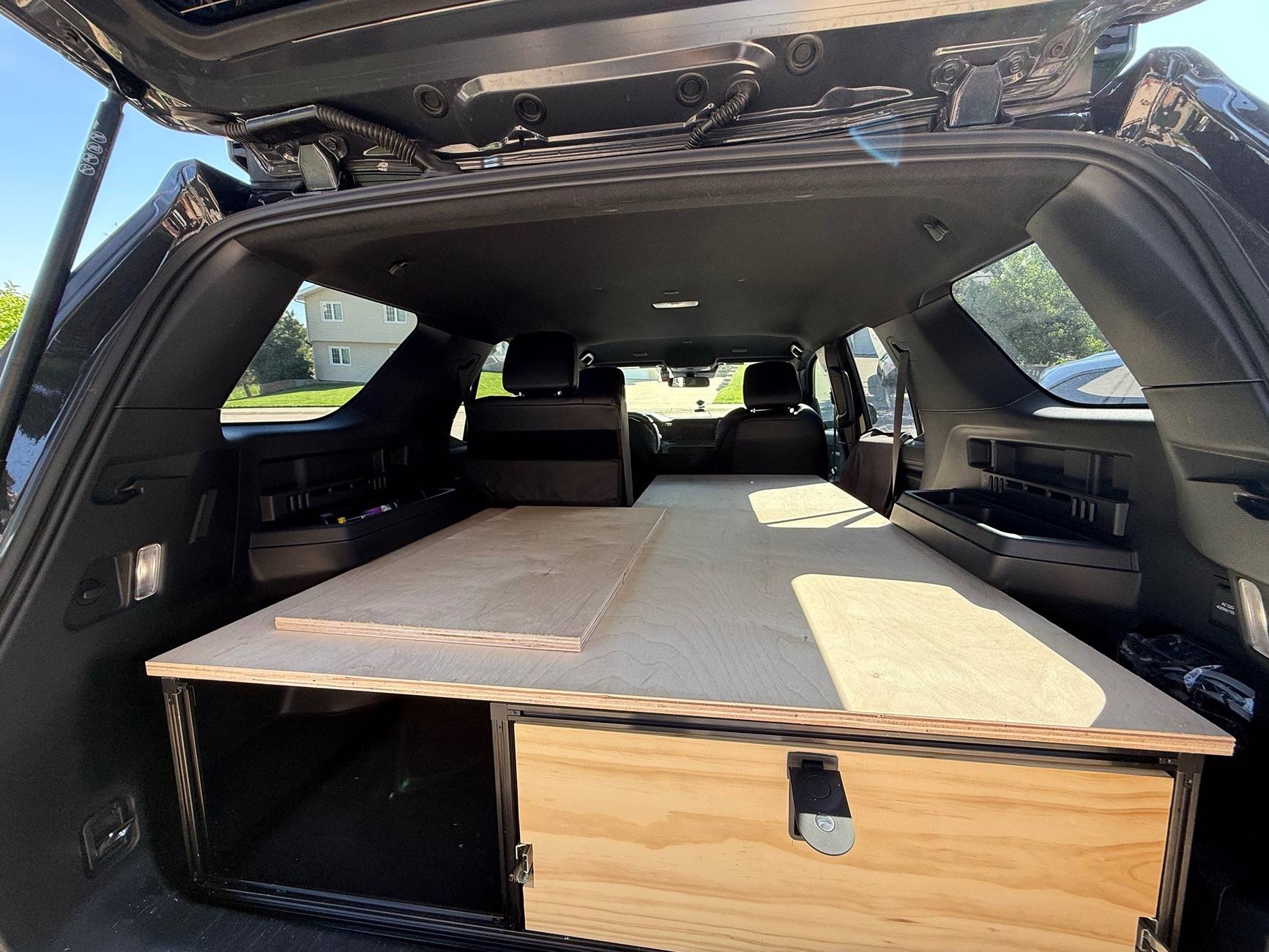 2025 4runner 6th gen DIY Cargo Drawer System and Leveling Platform for Cargo Area IMG_2589