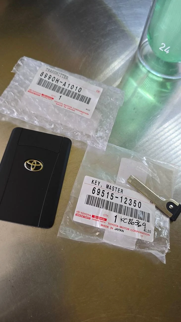 2025 4runner 6th gen FYI: 4th Gen Tacoma Slim Key Card works with 4runner! Here's part number 1000019293