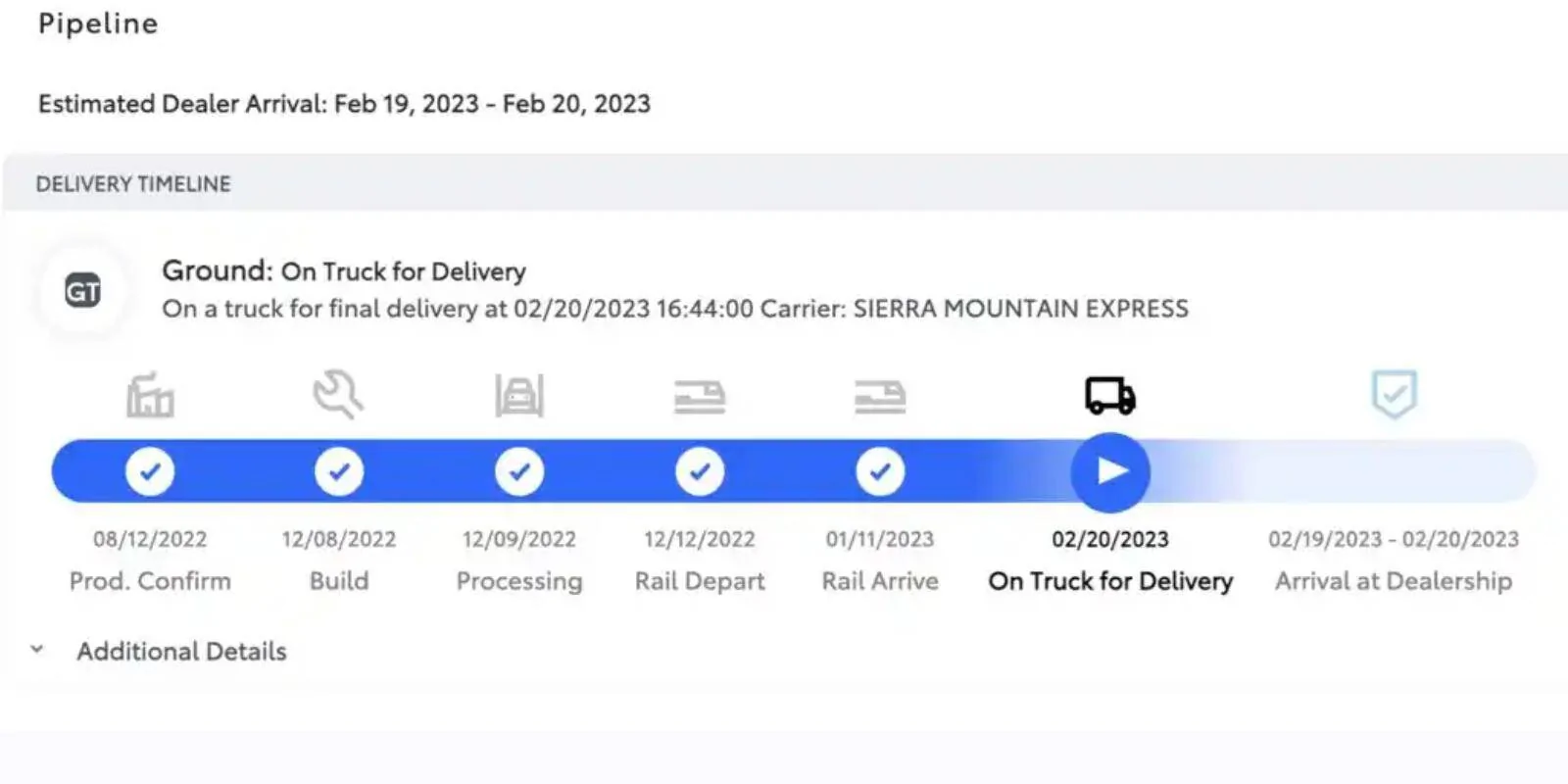 2025 Toyota 4runner What is "Quality Hold" Status 2023 Tundra Allocation Request Confirmation Change 5