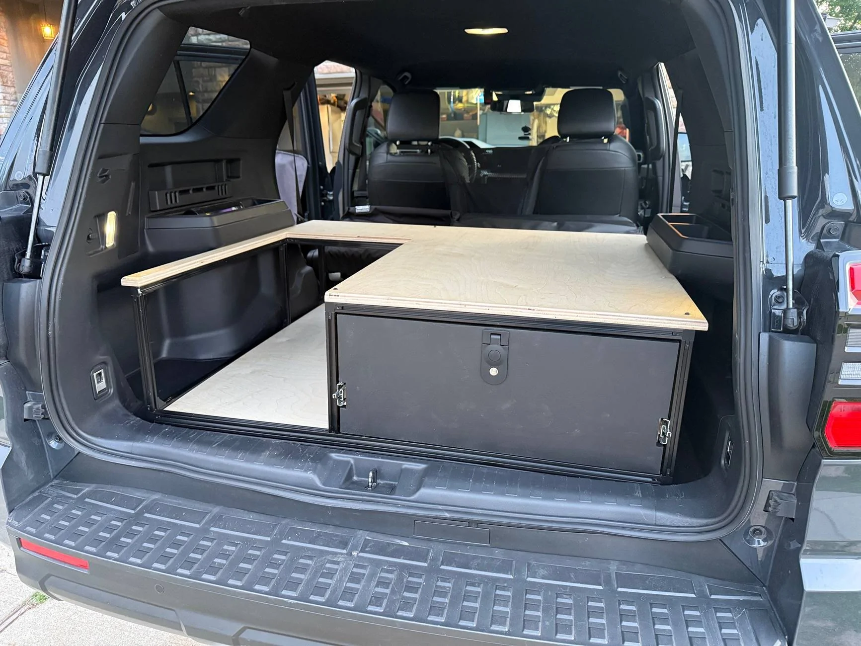 2025 4runner 6th gen DIY Cargo Drawer System and Leveling Platform for Cargo Area IMG_2607