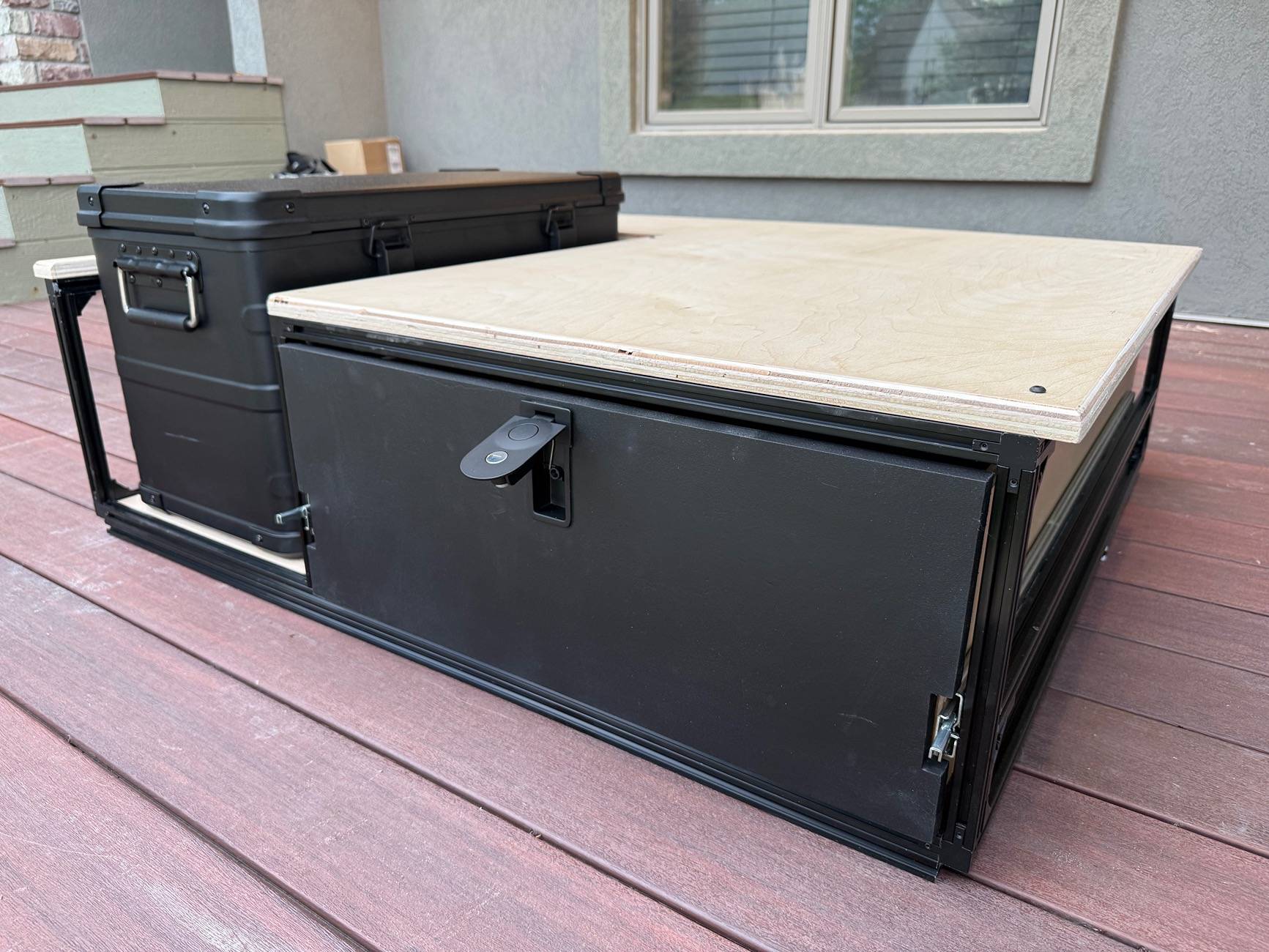 2025 4runner 6th gen DIY Cargo Drawer System and Leveling Platform for Cargo Area IMG_2606