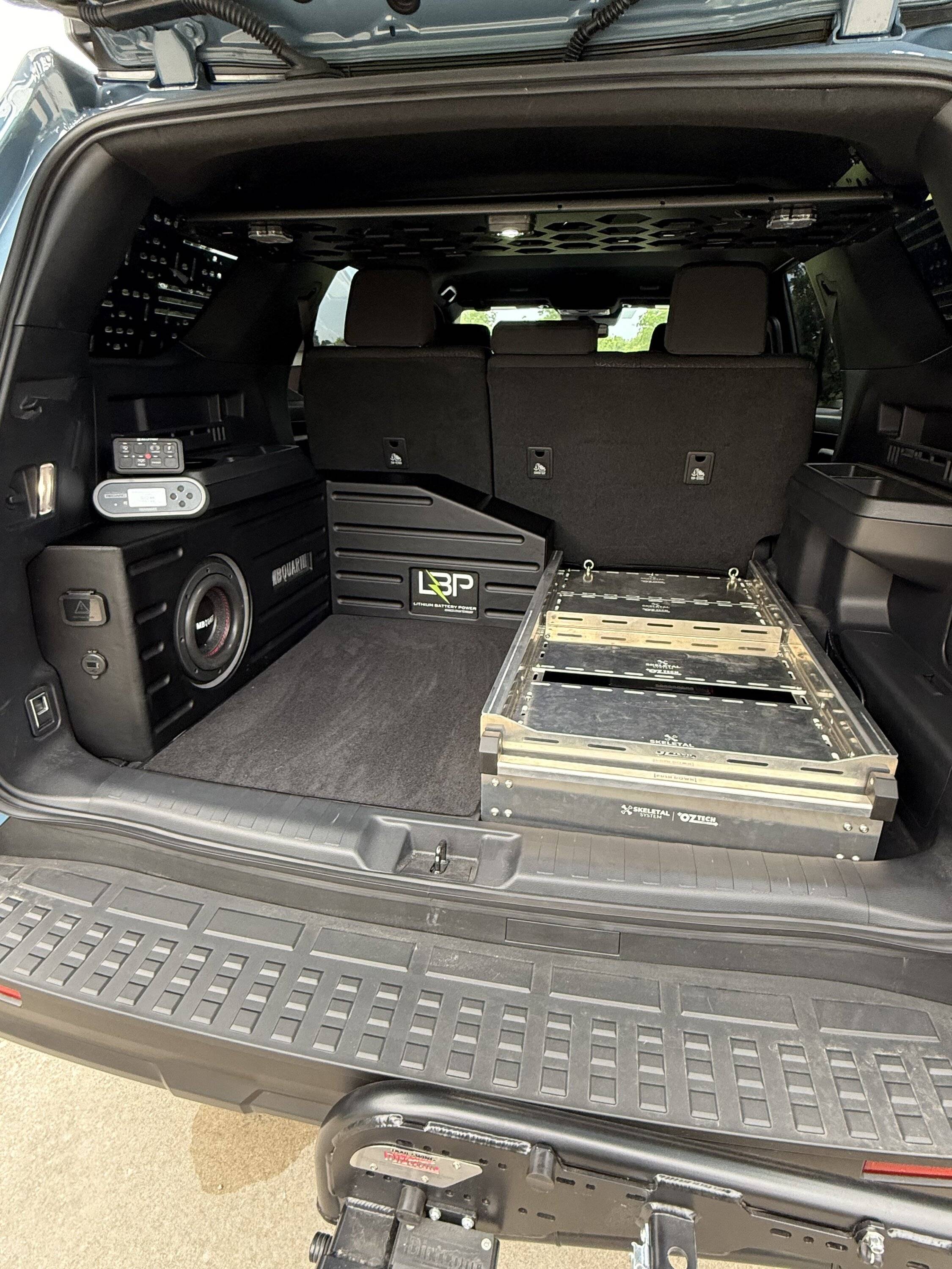 2025 4runner 6th gen Big stereo / audio upgrade build ... MB Quart system, REDARC, lighting IMG_8777
