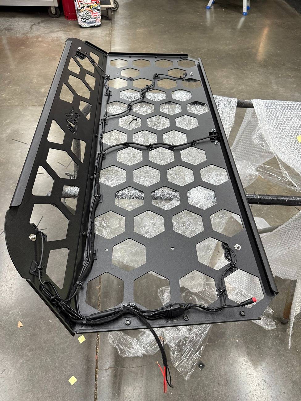 2025 4runner 6th gen CAtuned rear cargo shelf installed + custom lighting 508395944_3074978806000583_99872852488690889_n