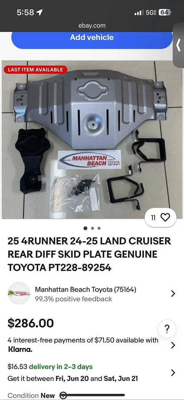 2025 4runner 6th gen Skid Plates Part Numbers - Rear differential skid plate clarification + front & transfer case skid install IMG_5402