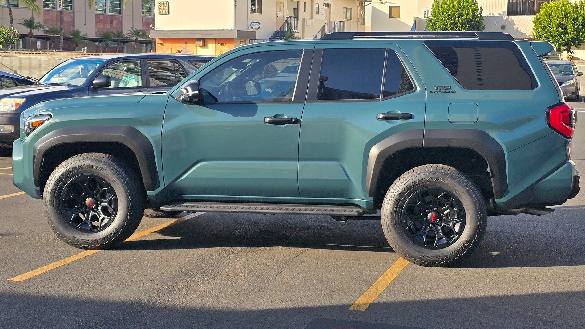 2025 4runner 6th gen Part numbers for TRD PRO wheels, valve stem kit, center caps. Various center caps fit depending on the look you want. 1000019415