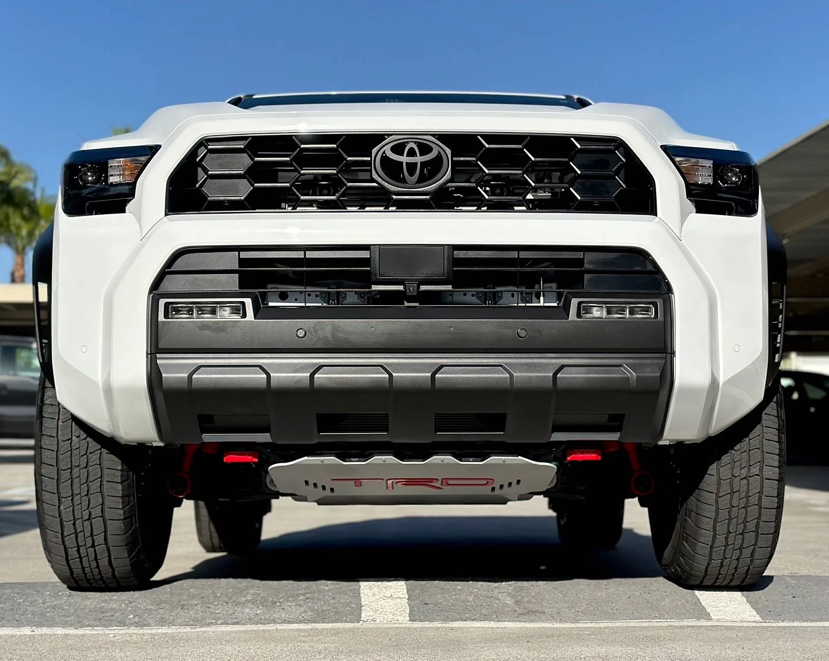 2025 4runner 6th gen TRD skid plate install - not enough bolts IMG_7270