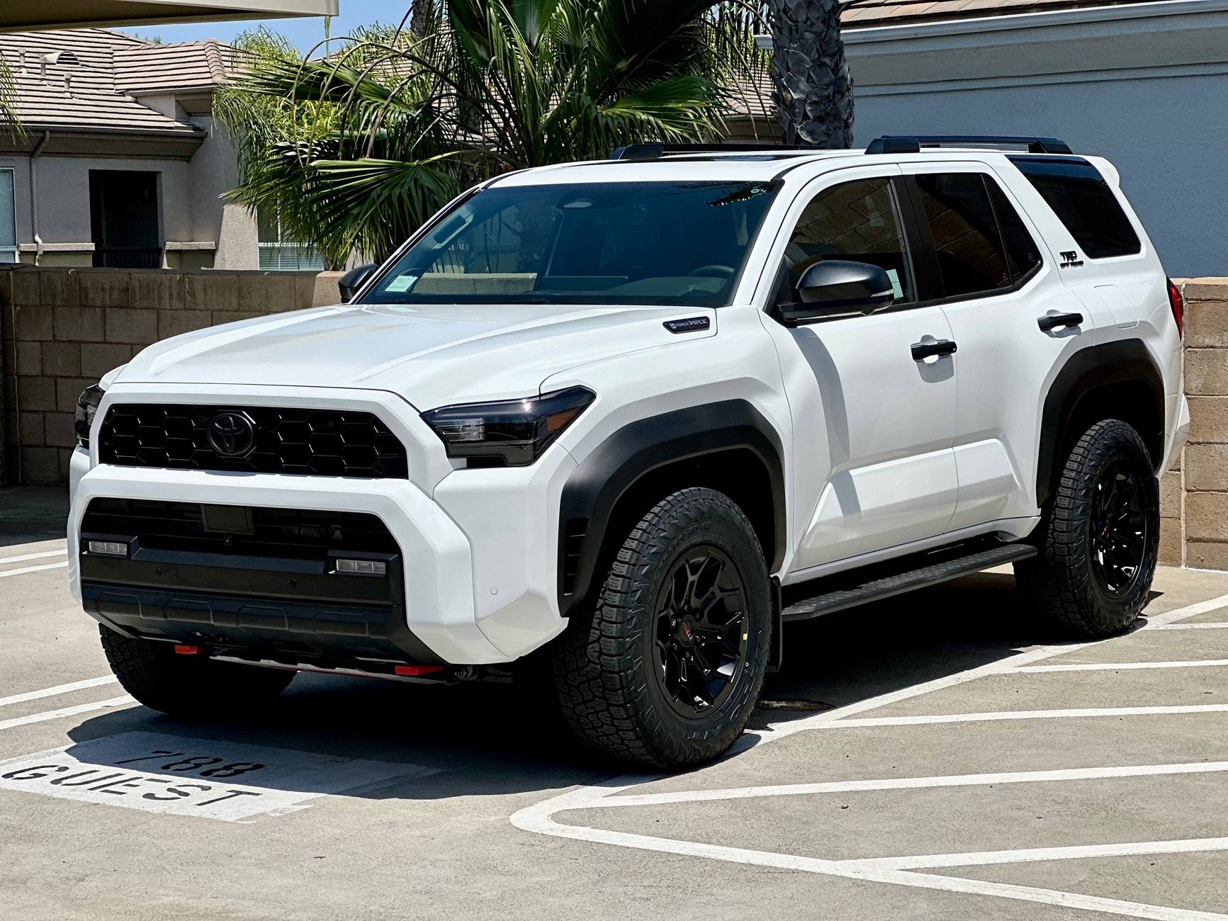 2025 Toyota 4runner 2025 ORP Hybrid Build: Peak 1.25" Spacer Lift, Terra Grappler G3 tires, TRD Pro wheels & skid plate, Rotopax, Westcott rack & molle panels IMG_7303