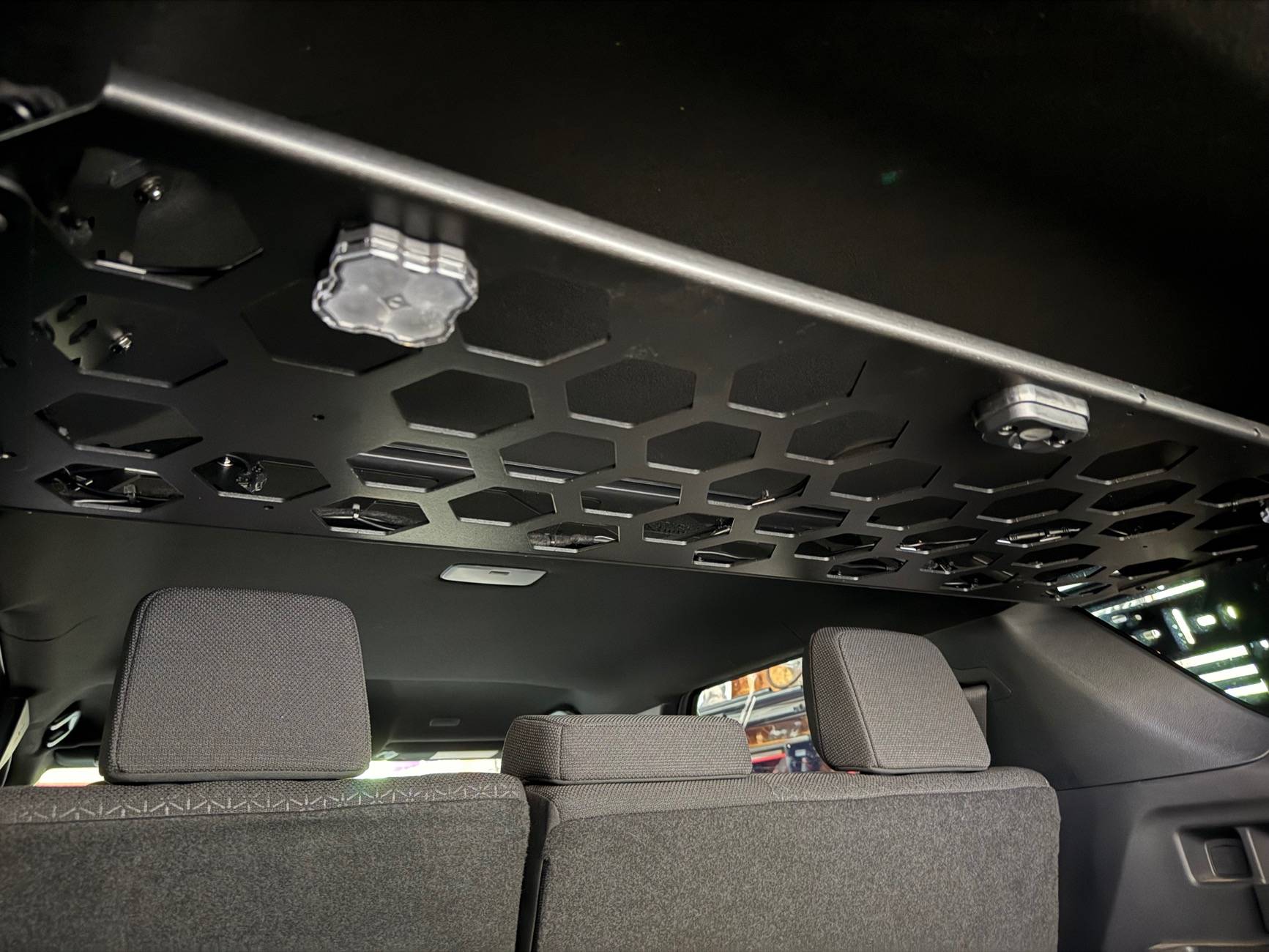 2025 4runner 6th gen CAtuned rear cargo shelf installed + custom lighting IMG_8844