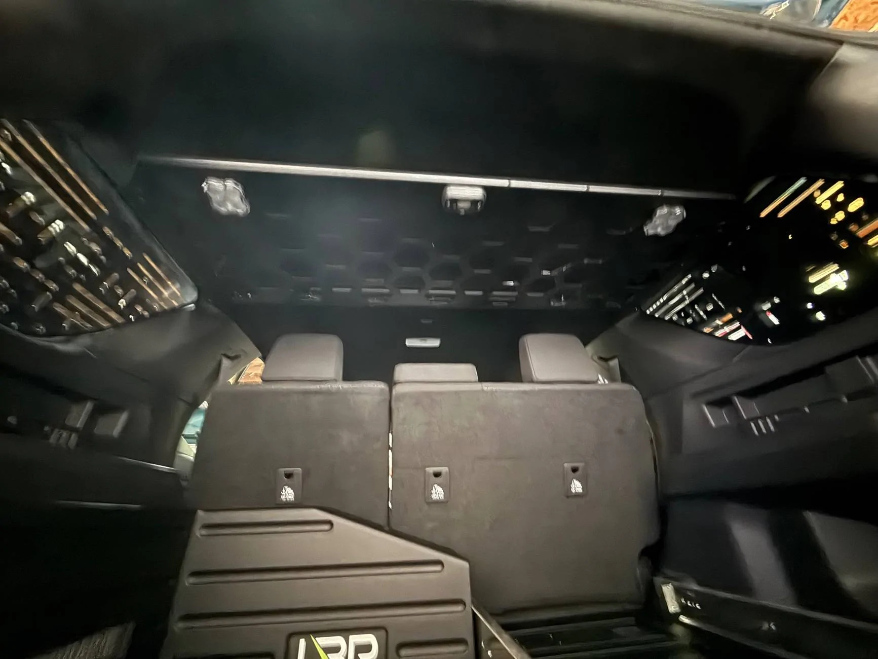 2025 4runner 6th gen CAtuned rear cargo shelf installed + custom lighting IMG_8843