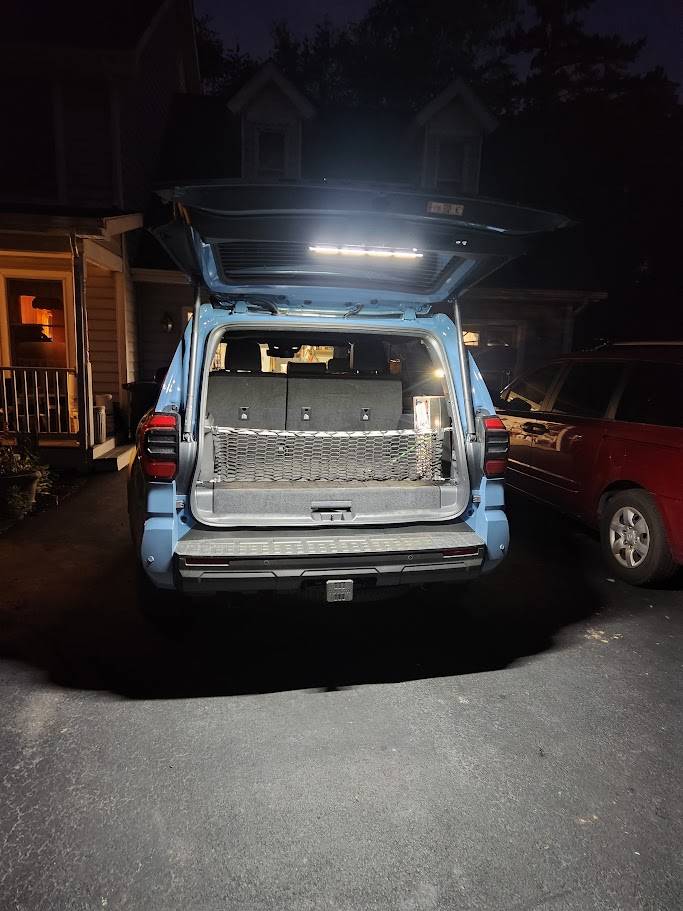 2025 Toyota 4runner Difference between LED Liftgate Light and Rear Cargo Lamp? 20250610_211939