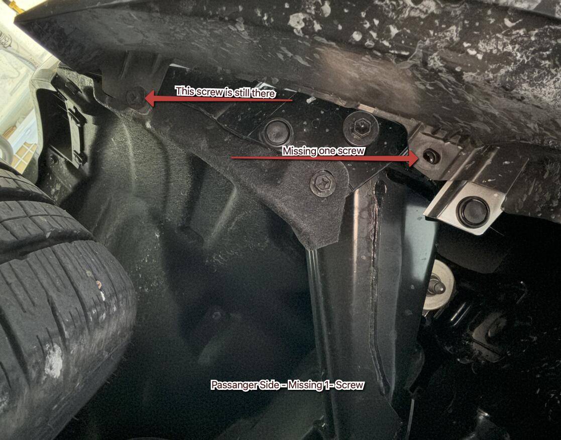 2025 4runner 6th gen Air dam falling off Greenshot 2025-06-23 09.21.00