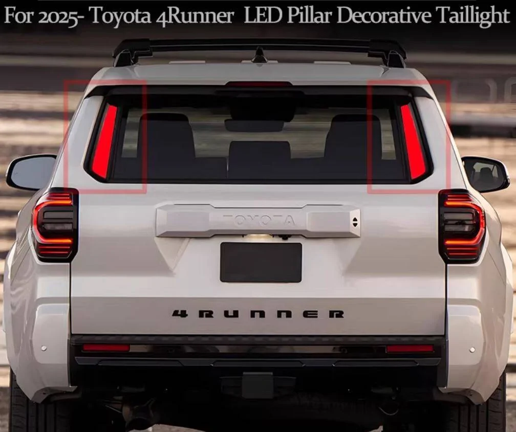 2025 4runner 6th gen Found new accessories: additional brake lights and turn signals 111