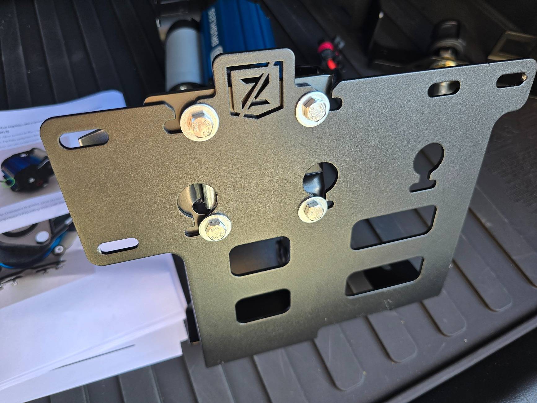 2025 4runner 6th gen ARB Brushless Single Compressor under hood install with Zroadz Tacoma Bracket with pics. 1000019429