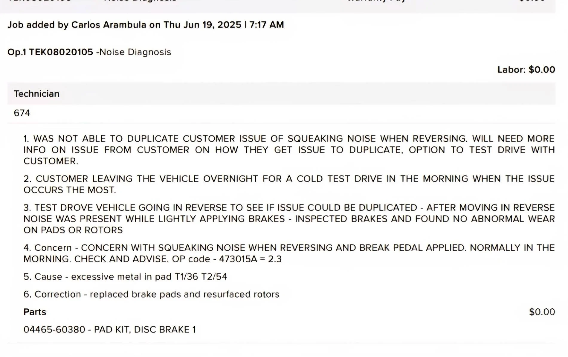 2025 4runner 6th gen Brakes are so loud going in reverse Screenshot_20250620_192942_Edg
