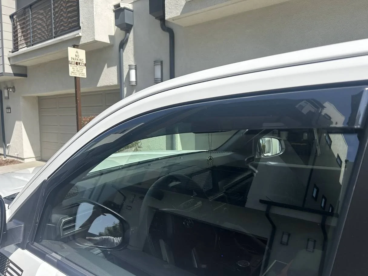 2025 Toyota 4runner Zekzoop Rain Guard Review IMG_5421