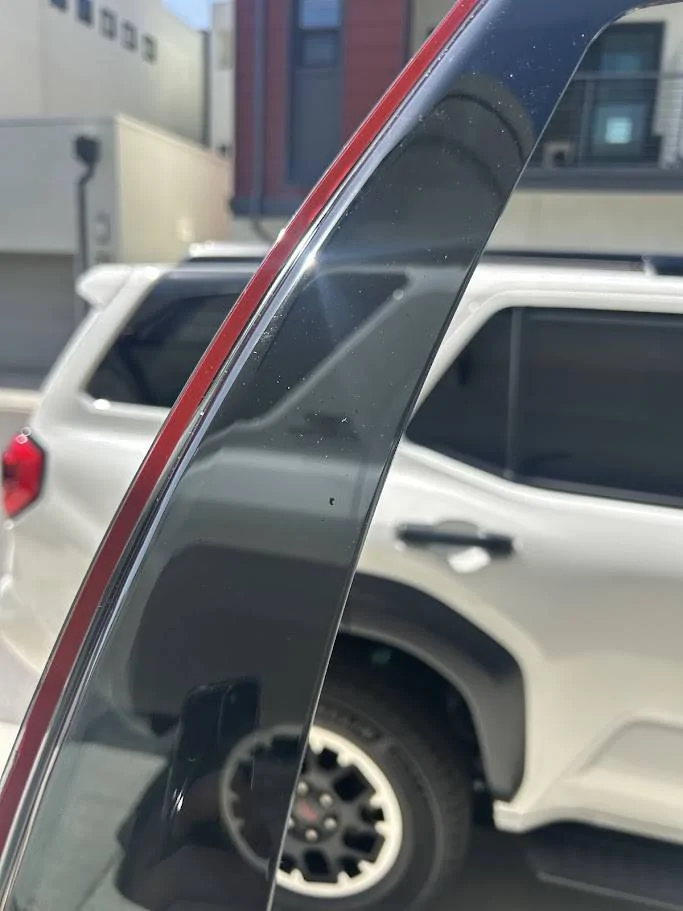 2025 Toyota 4runner Zekzoop Rain Guard Review IMG_5416