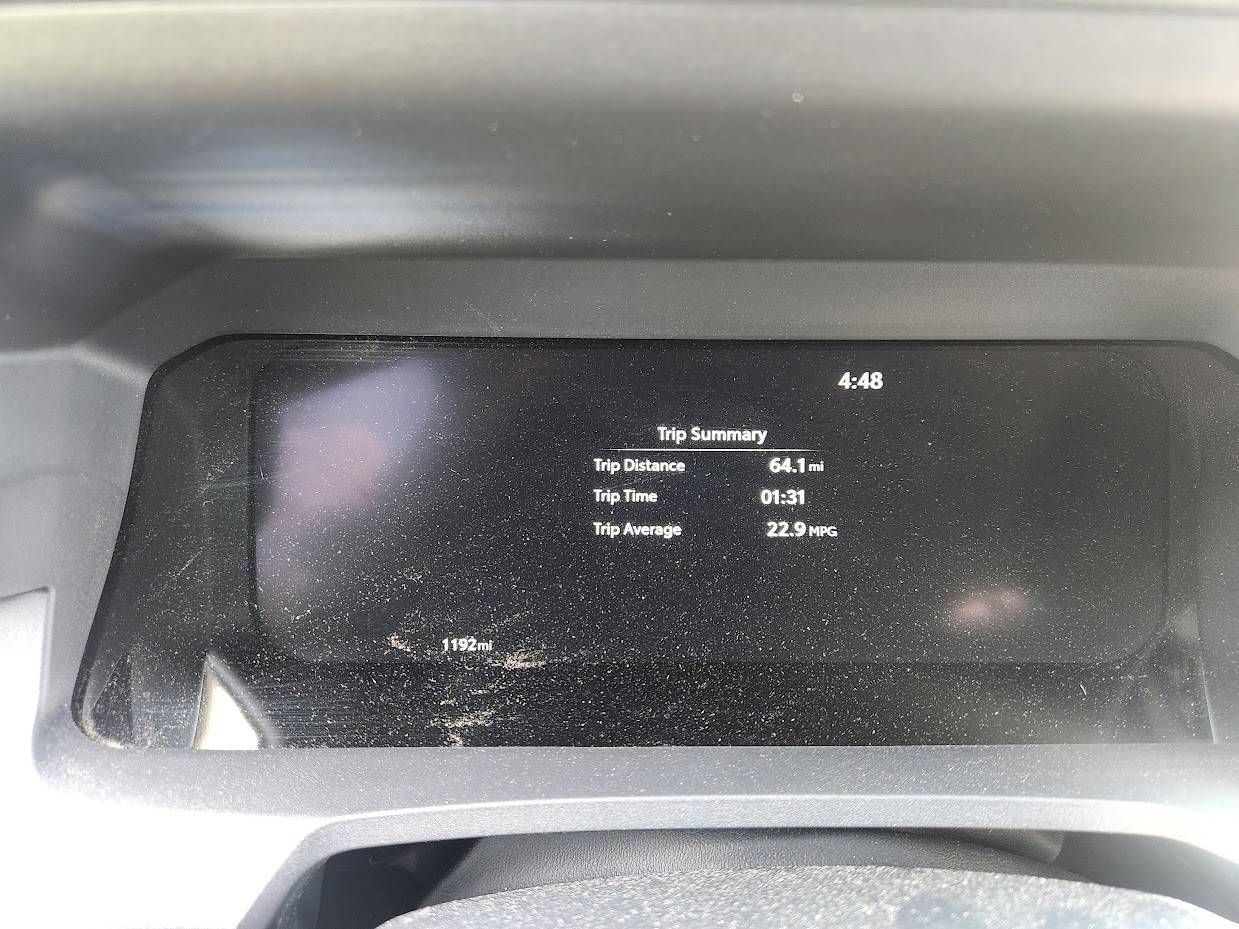 2025 4runner 6th gen Trip Odometer Trip A and B - how to access log / records? 20250621_164857