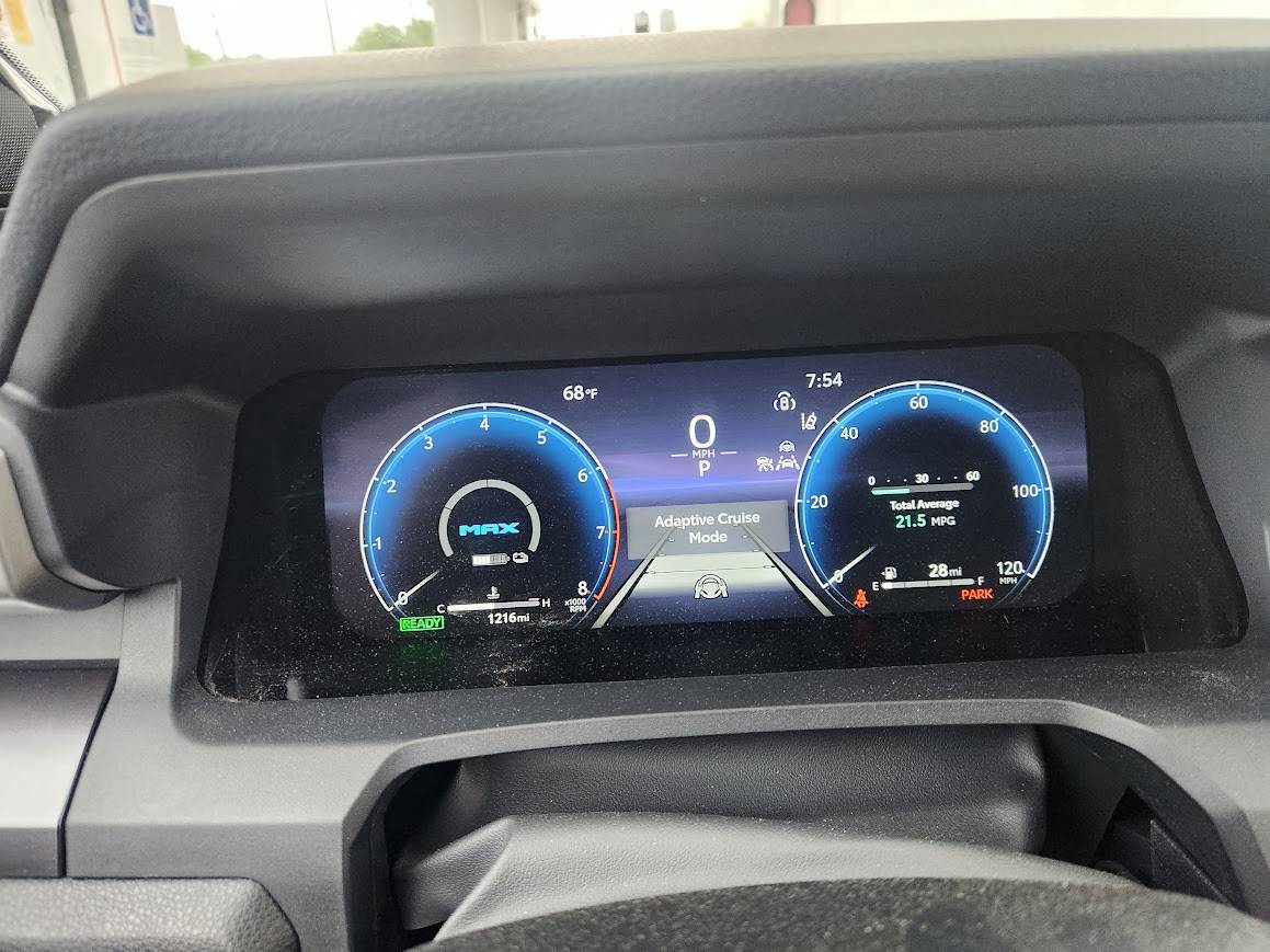 2025 4runner 6th gen 305 miles to empty with full tank ? 20250627_075422