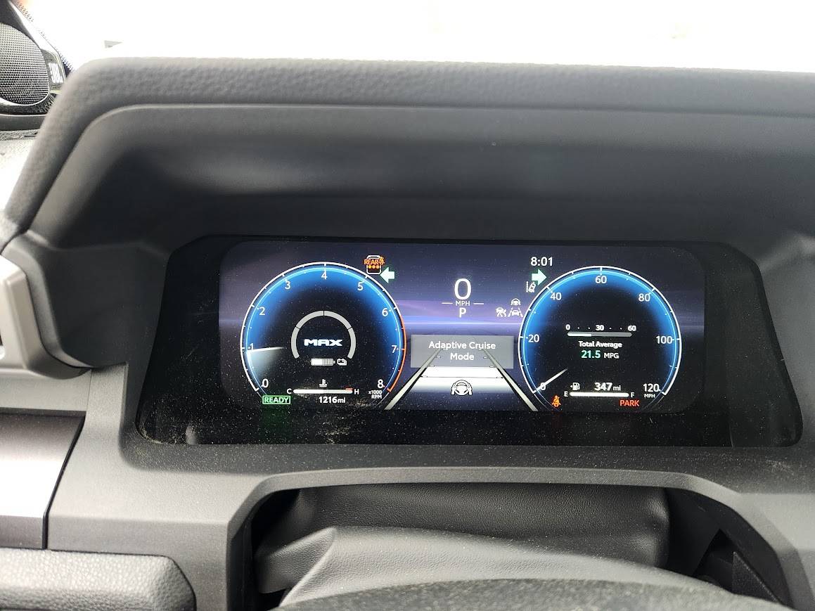 2025 4runner 6th gen 305 miles to empty with full tank ? 20250627_080156