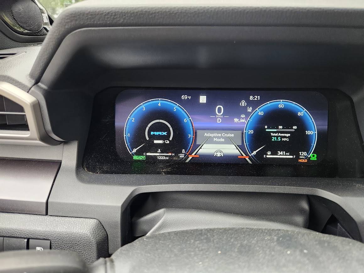 2025 4runner 6th gen Hybrid Real World MPG (iForce Max) - post your model, specs, general driving conditions, results: 20250627_082108