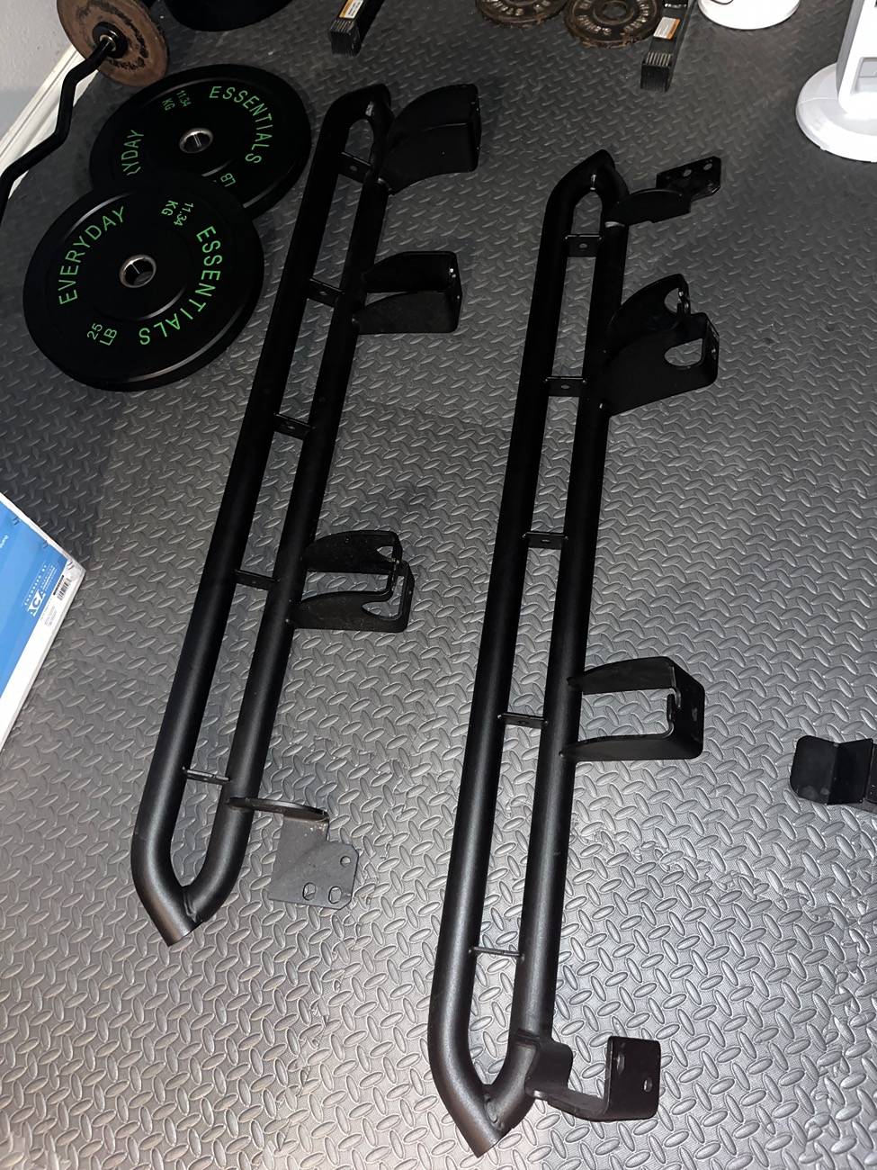 2025 4runner 6th gen OEM Toyota Rock Rails with bolts - $600 IMG_4423