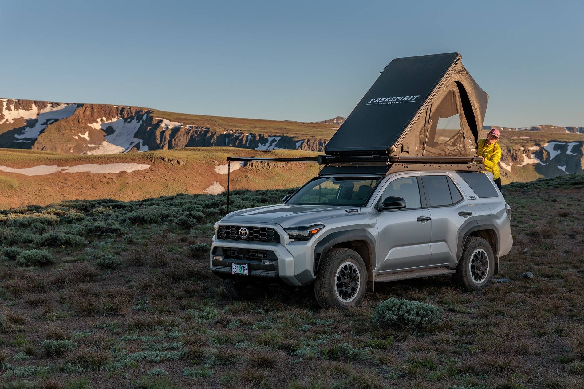 2025 4runner 6th gen ORP Hybrid in the Steens with FSR RTT & Kammok Awning _W0A6698