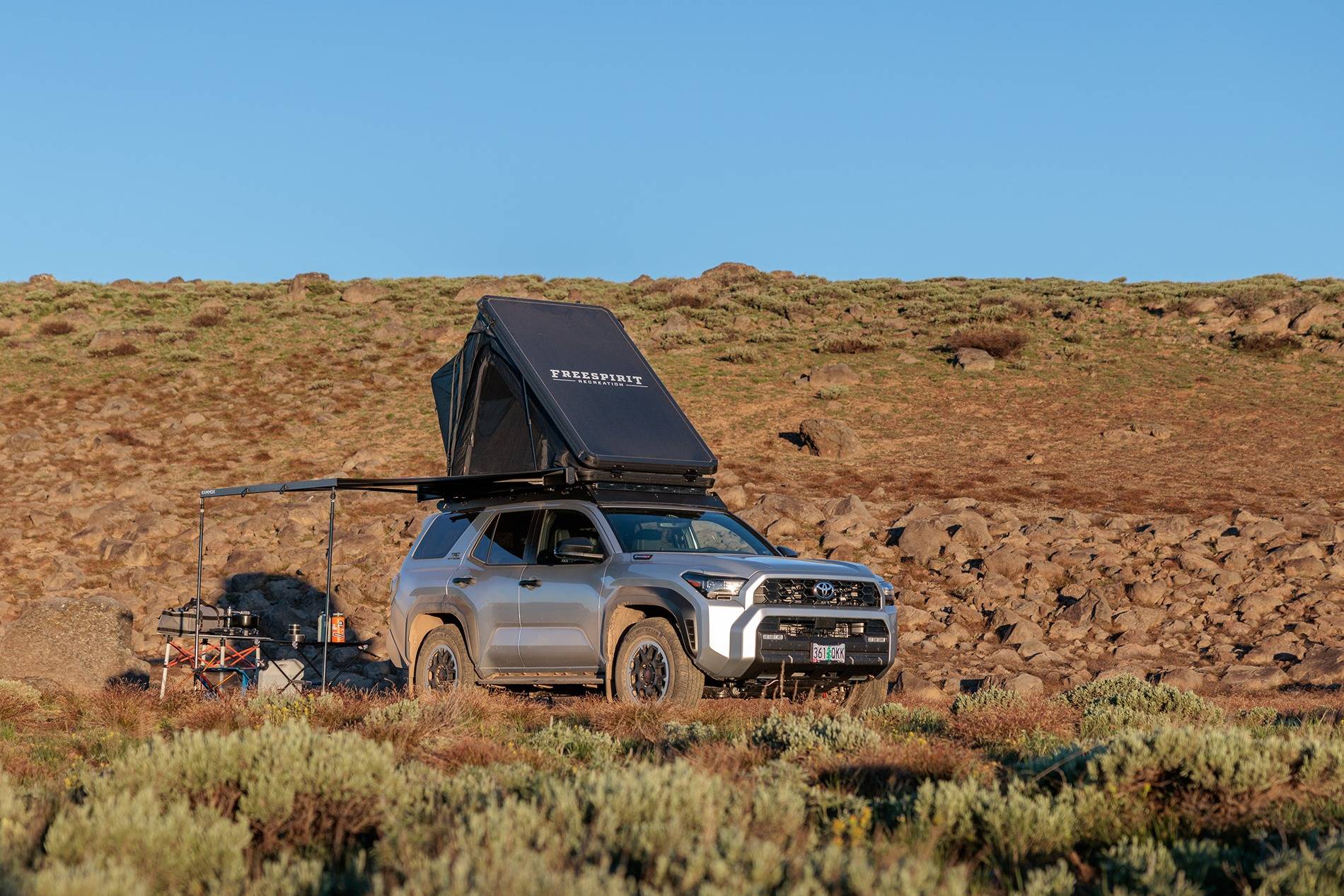 2025 4runner 6th gen ORP Hybrid in the Steens with FSR RTT & Kammok Awning _W0A6772
