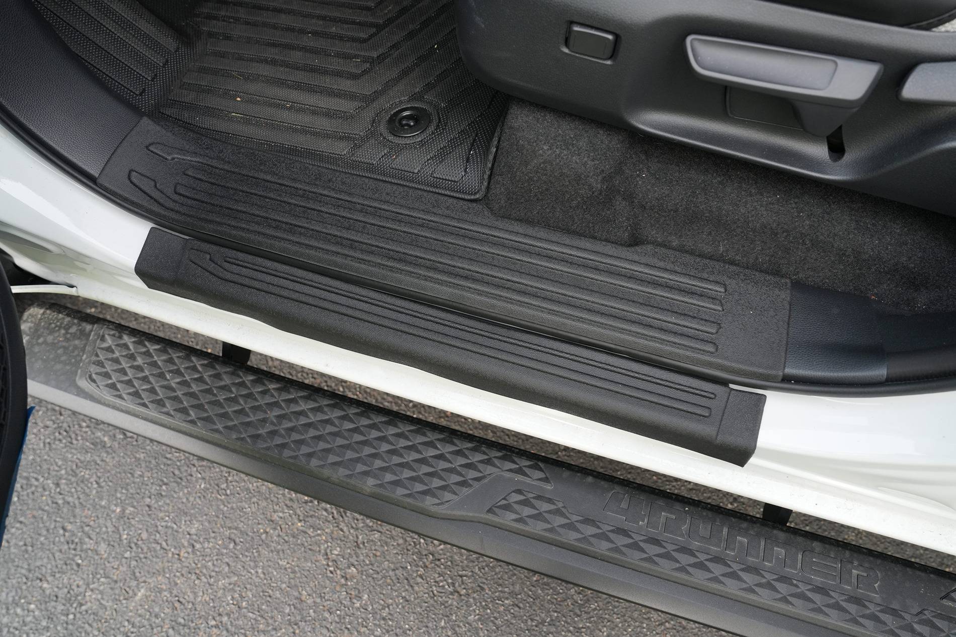 2025 4runner 6th gen 🔈🔈Zekzoop Door Sill Protector (4PCS/8PCS) Coming Now(20%OFF)❗ 25款丰田超霸5座 - 内外置门槛条（8片装）装车