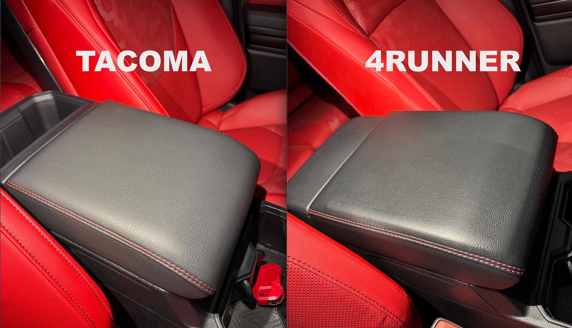 2025 4runner 6th gen Superficial comparison look at Tacoma vs 4Runner TRD Pro (materials, build quality, feel, paint) Screenshot 2025-07-01 at 3.51.43 PM