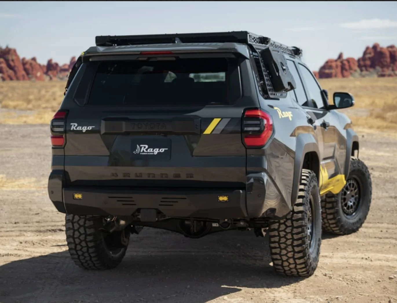 2025 Toyota 4runner Rago Fabrication Rear Bumper IMG_1457