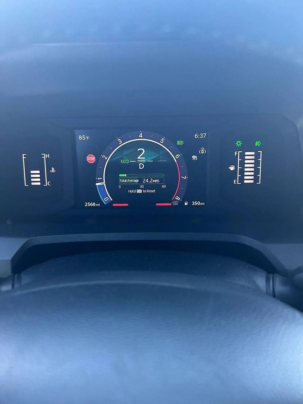2025 4runner 6th gen 305 miles to empty with full tank ? IMG_9556