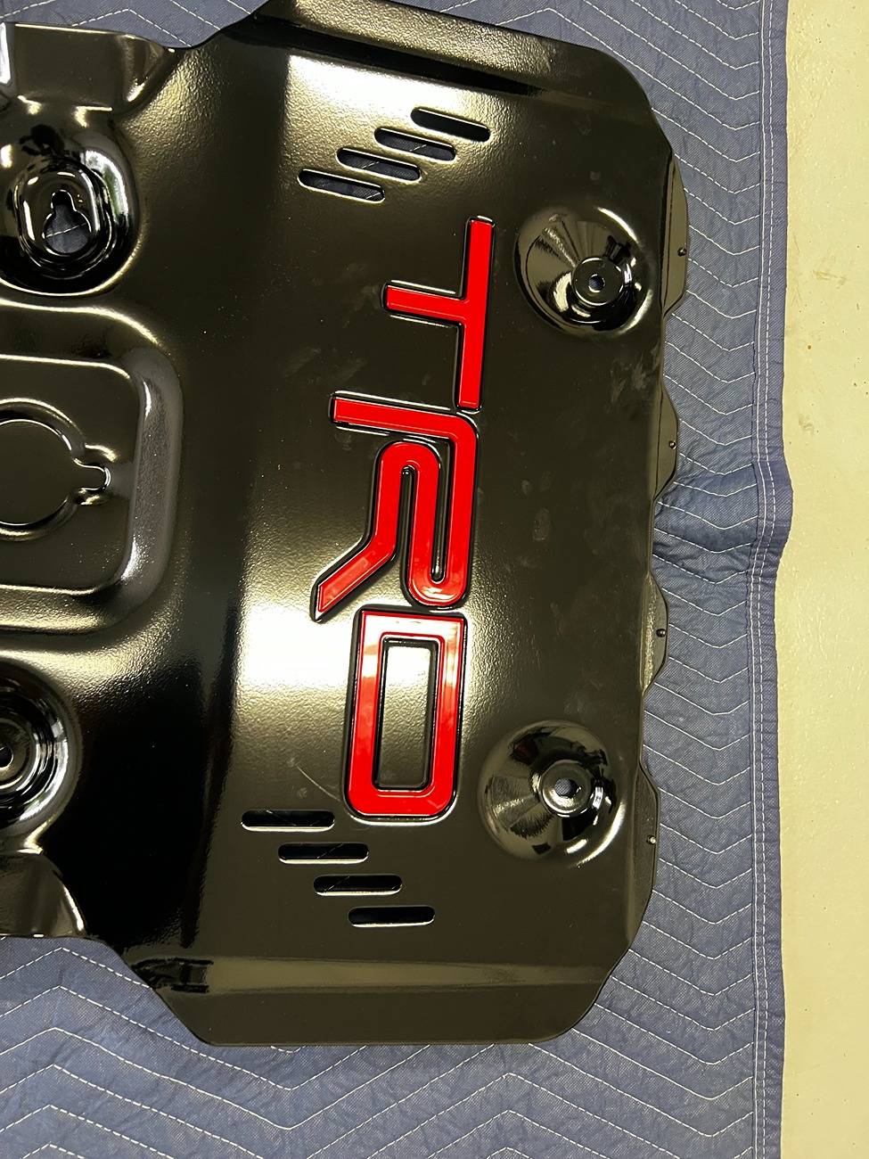 2025 4runner 6th gen Powder coated TRD PRO Skid Plate (BLACK) IMG_5225