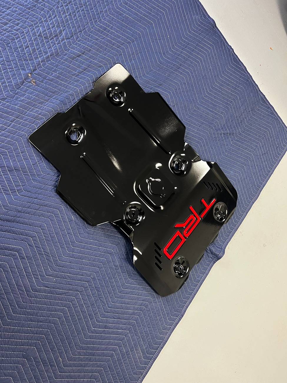2025 4runner 6th gen Powder coated TRD PRO Skid Plate (BLACK) IMG_5224