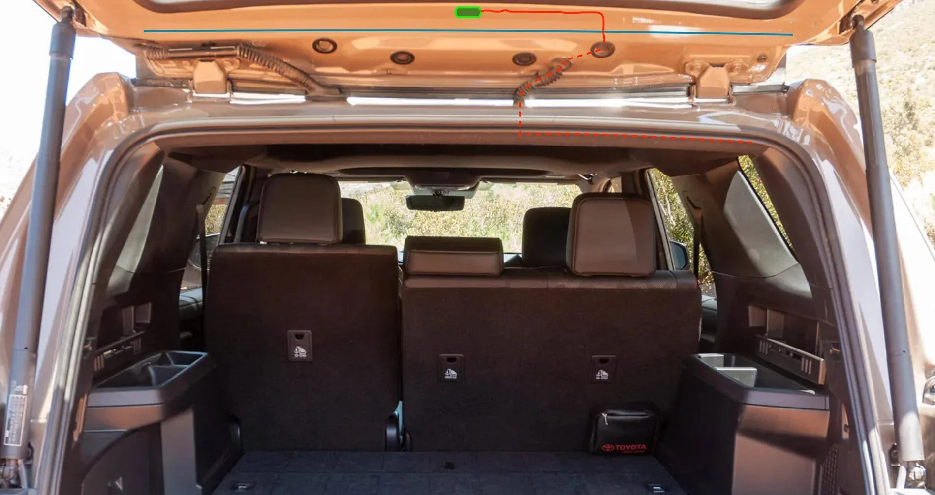 2025 4runner 6th gen Rear Dashcam Mount 1751669058802-g8