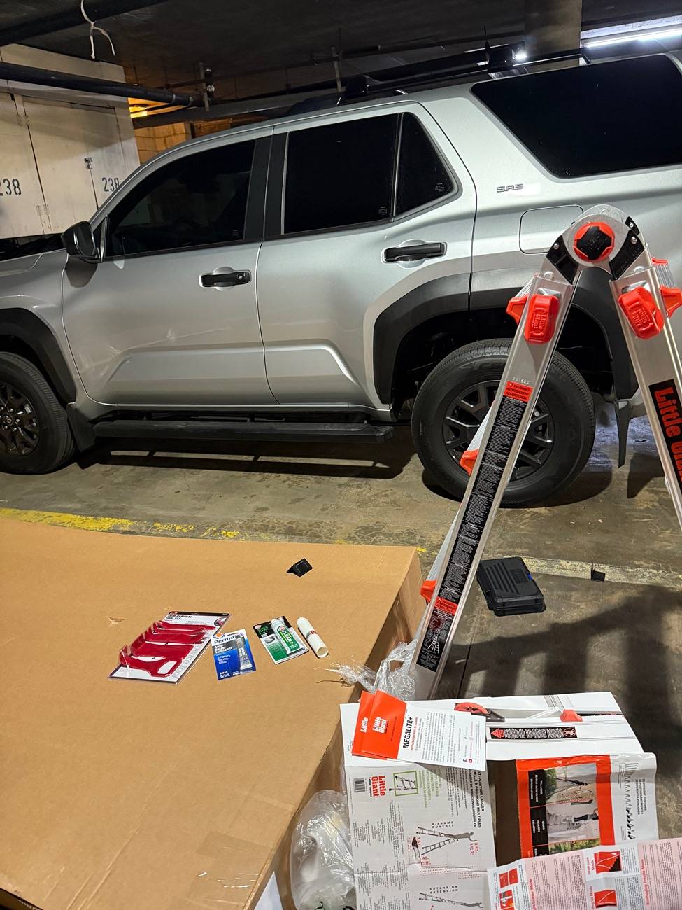 2025 4runner 6th gen Gobi stealth rack (full) and ladder installed IMG_0010